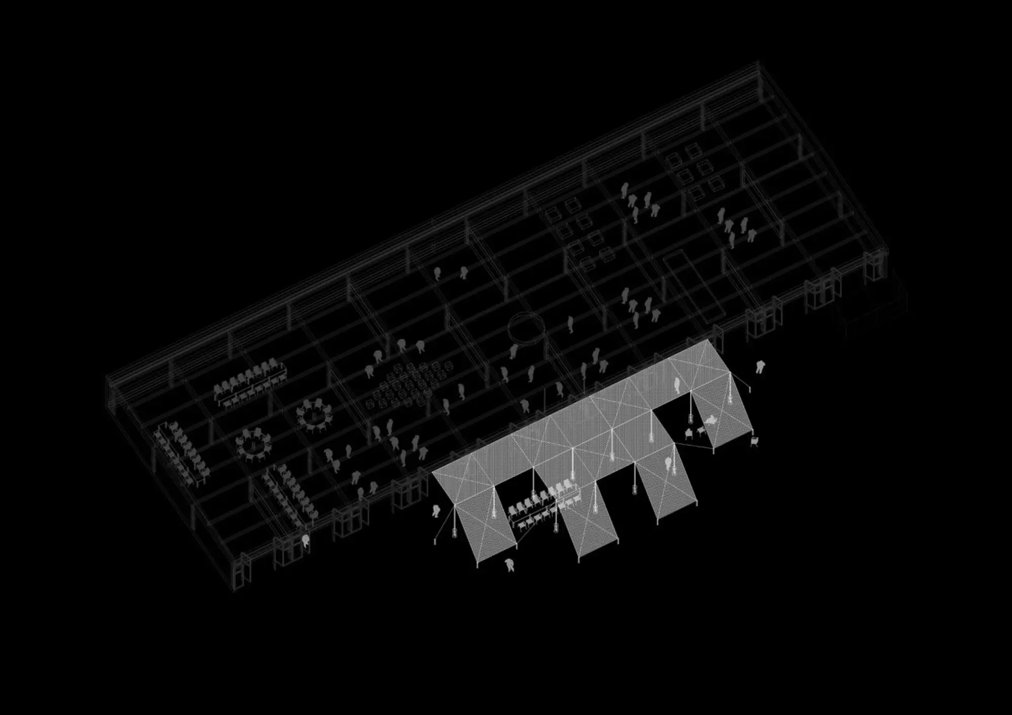 3D model of the project Shade Commons