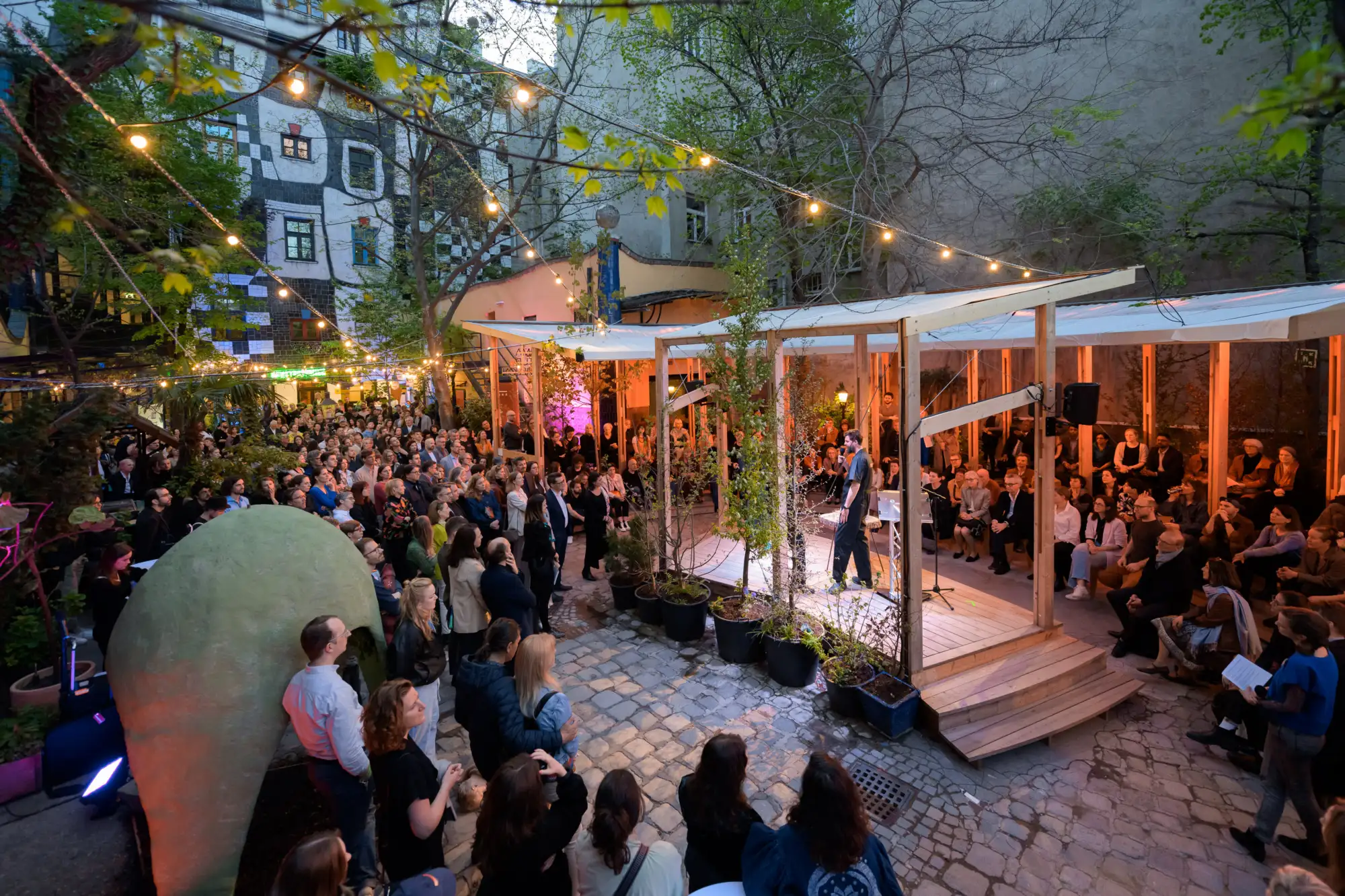 Opening Klima Biennale Wien 2024